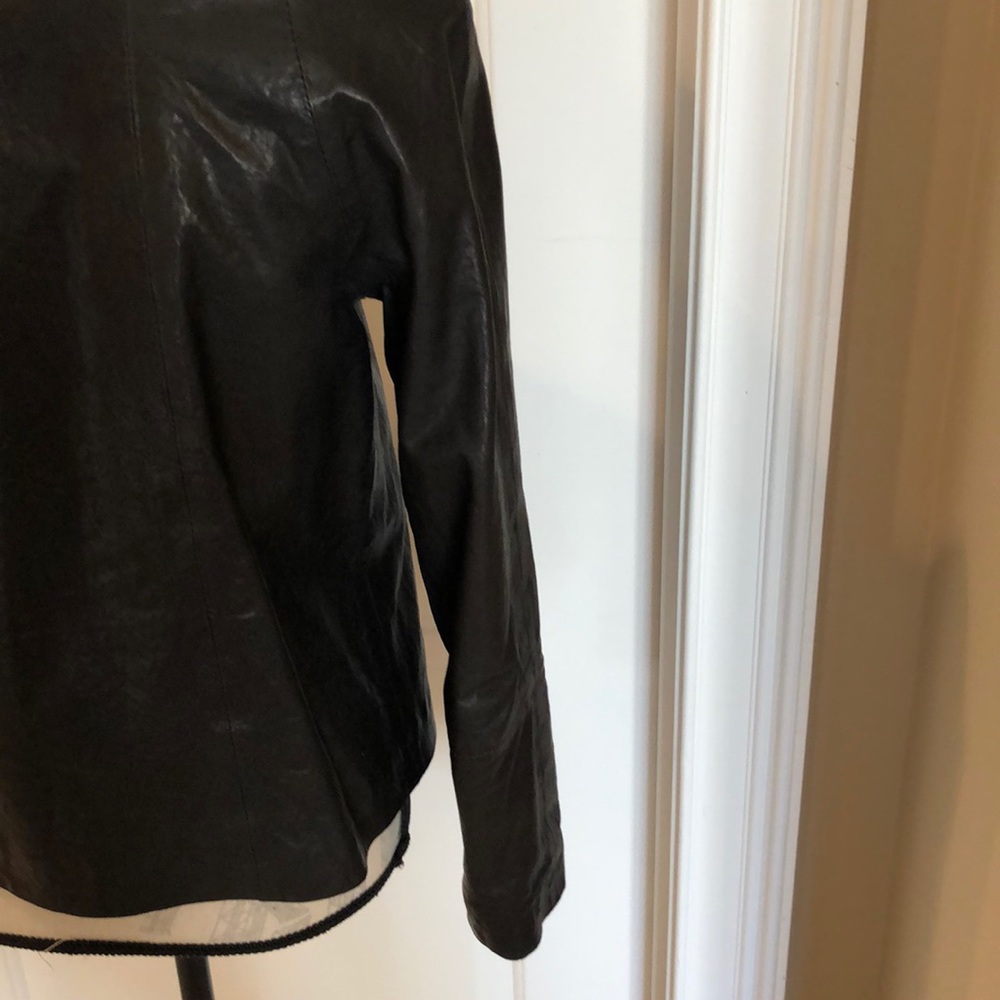 Theory leather jacket - Picture 7 of 11